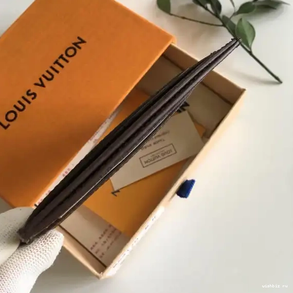 WIS 50DOUBLE VUITTON HOLDER CARD BANDOULIERE LOUIS 0702